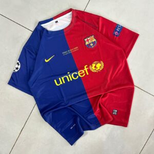 FCB 2009 Final Retro Jersey Meesi #10