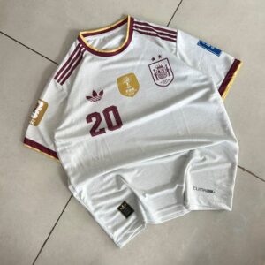 Spain national football team 2026 away jersey Pedri's #20