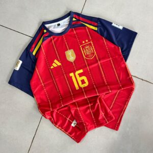 Rodri #16 Spain 2026 World Cup Home Jersey