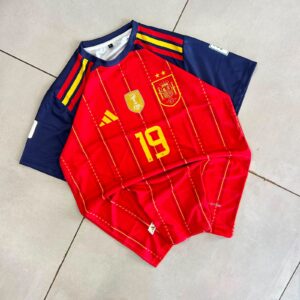 Lamine Yamal #19 Spain 2026 World Cup home jersey