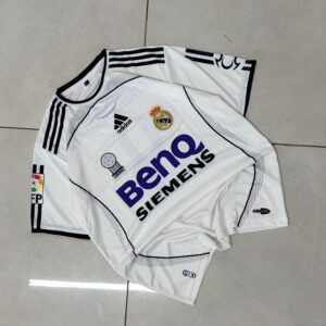 Sergio Ramos #4 - 2006/07 Merengues Home Jersey - Retro